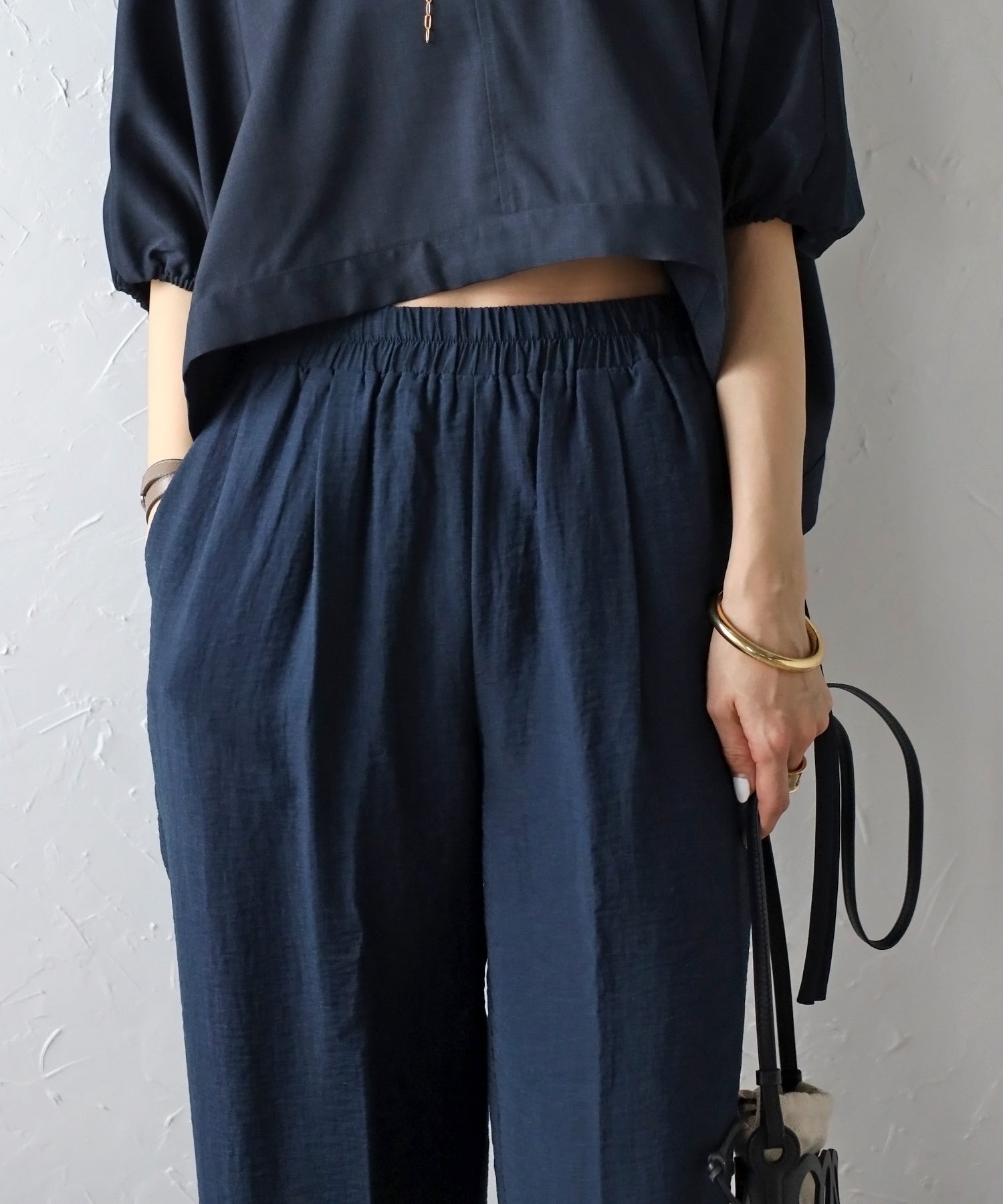 Bonjour Sagan Linen Blend Relax Wide Pants