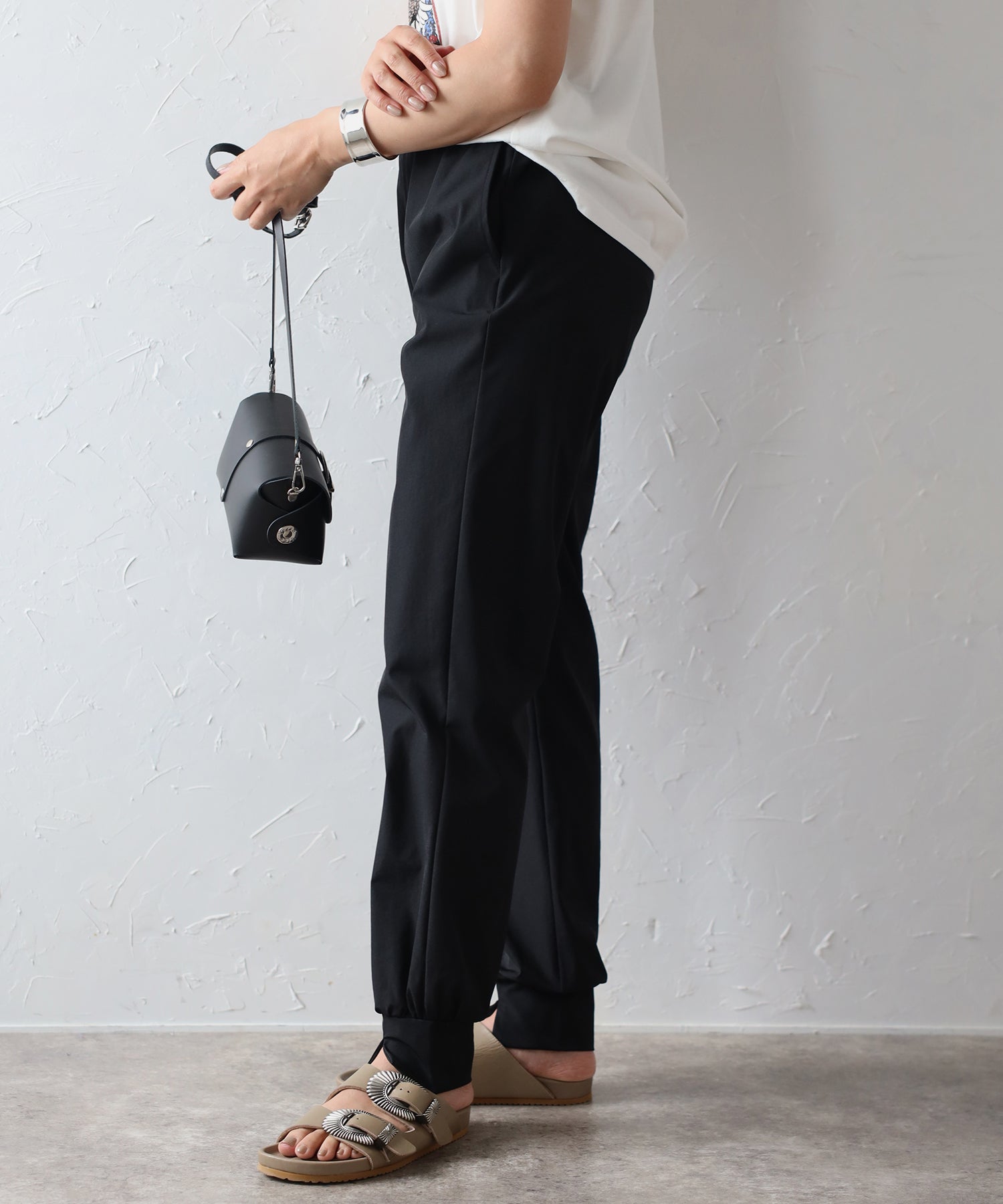 ボンジュールサガン BONJOUR SAGAN ラッシュガードジョガーパンツ