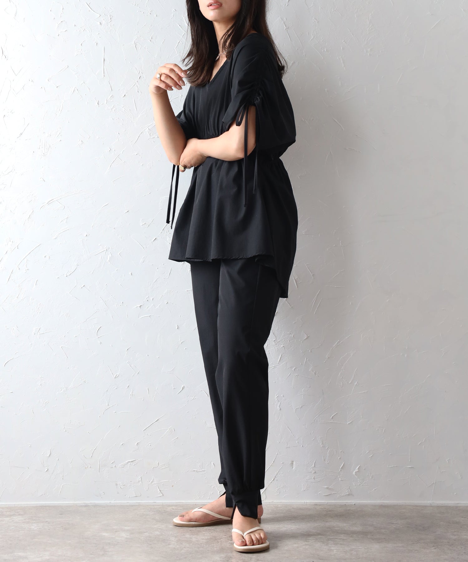 ボンジュールサガン BONJOUR SAGAN ラッシュガードジョガーパンツ