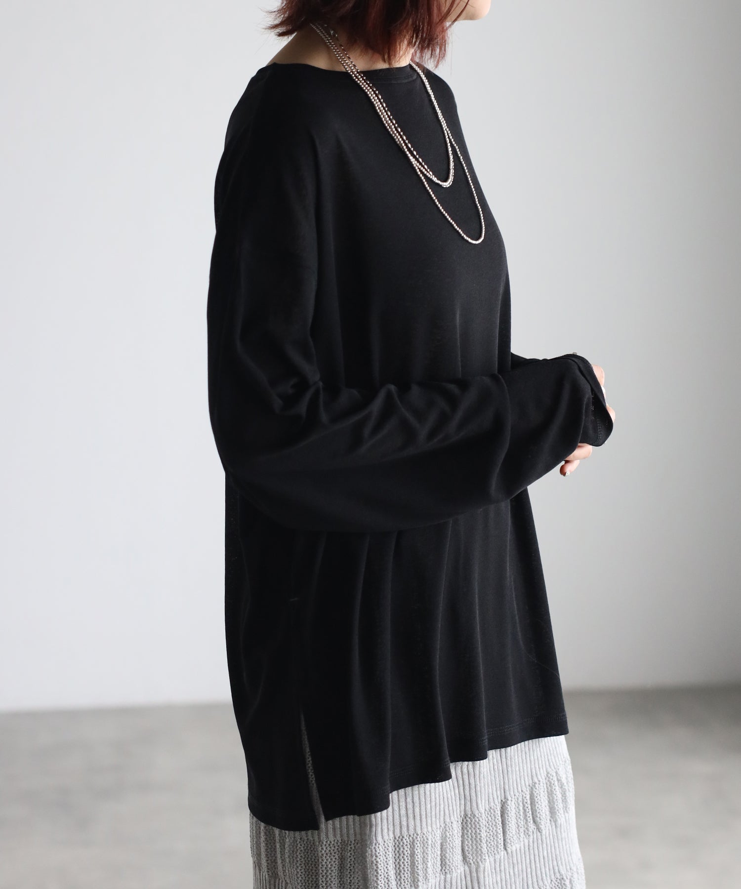 Bonjour Sagan Frill Sheer Cut Sew