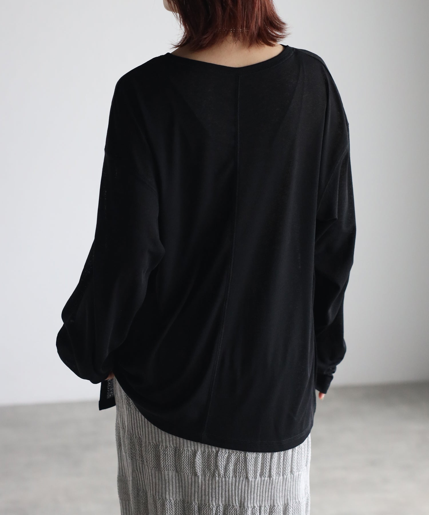 Bonjour Sagan Frill Sheer Cut Sew