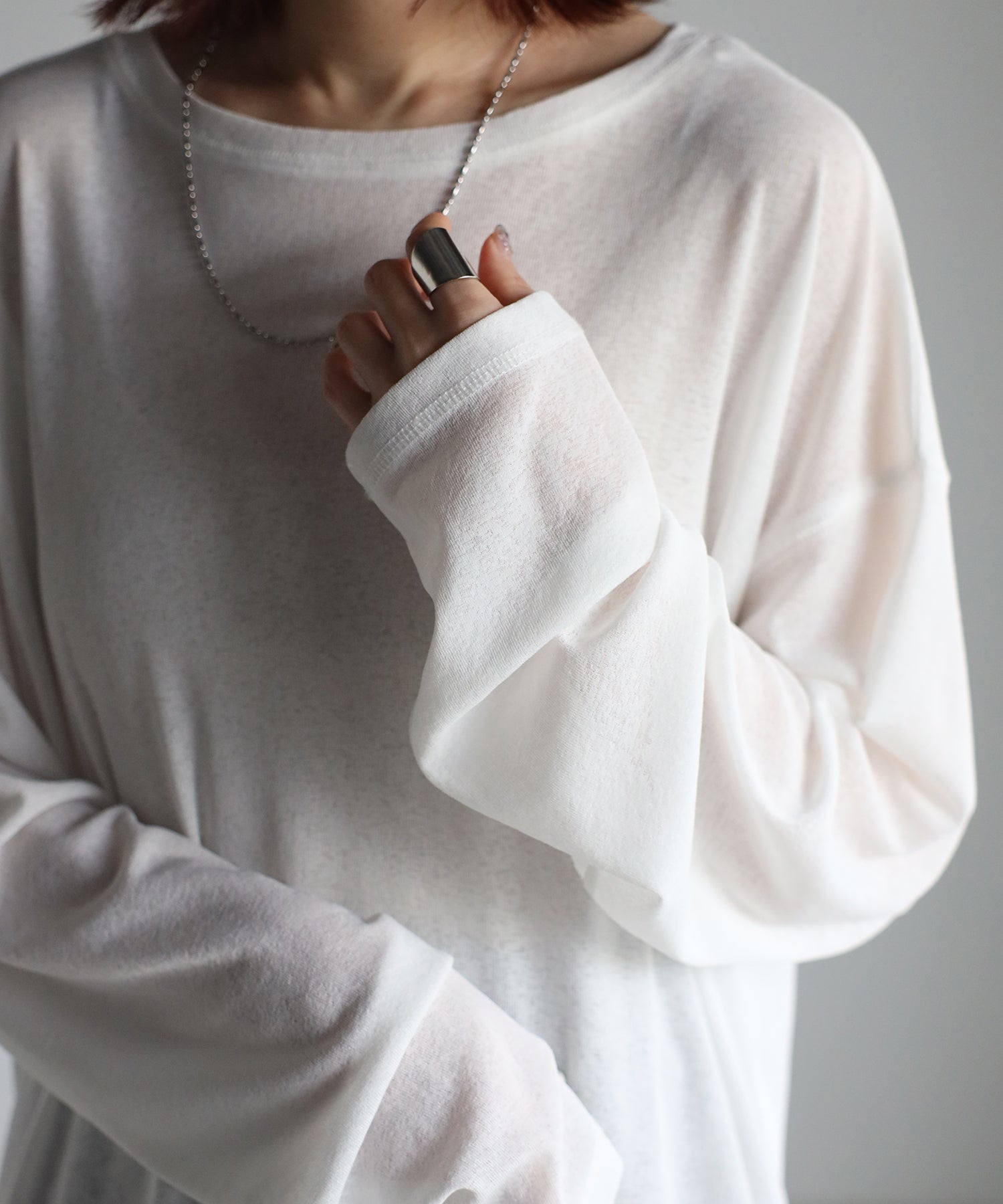 Bonjour Sagan Frill Sheer Cut Sew