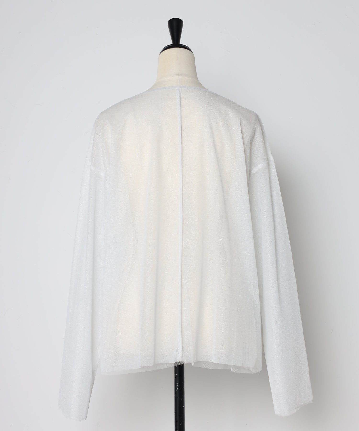 ボンジュールサガン BONJOUR SAGAN ラメチュールレイヤードプルオーバー