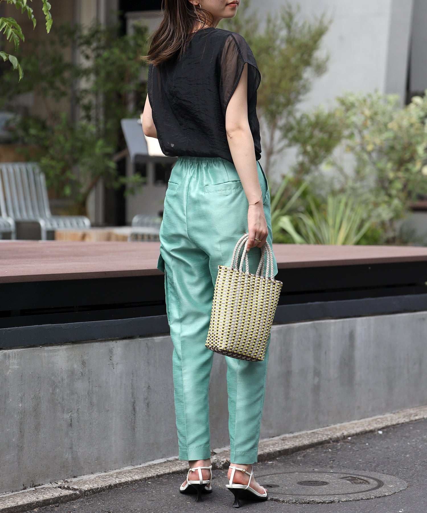 Bonjour Sagan Layered Sheer French Pullover