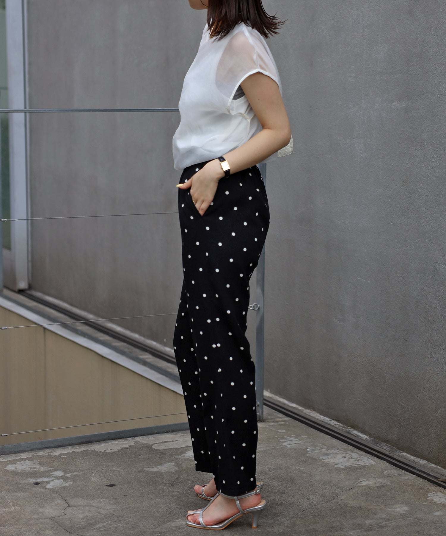 Bonjour Sagan Layered Sheer French Pullover