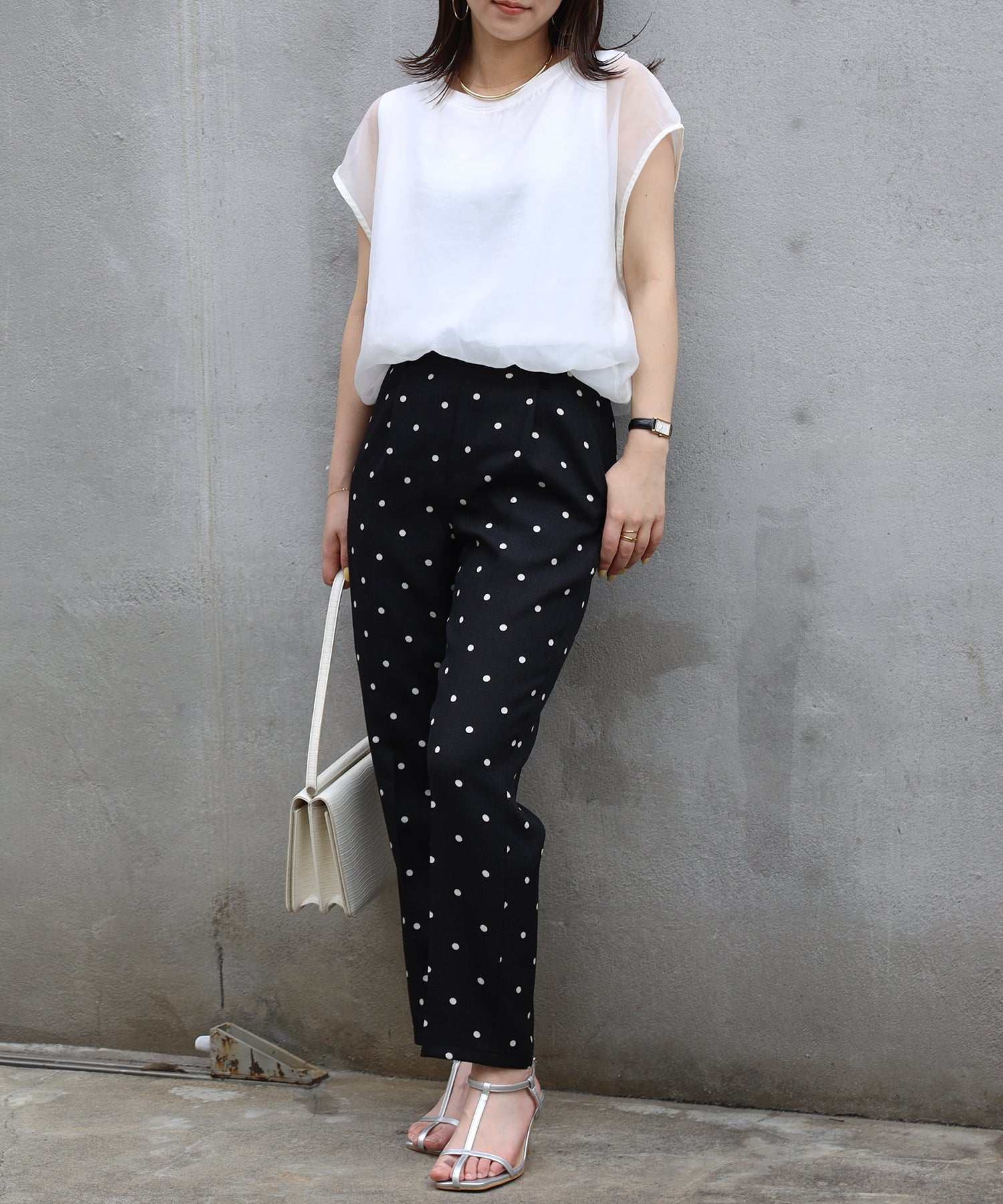 Bonjour Sagan Layered Sheer French Pullover