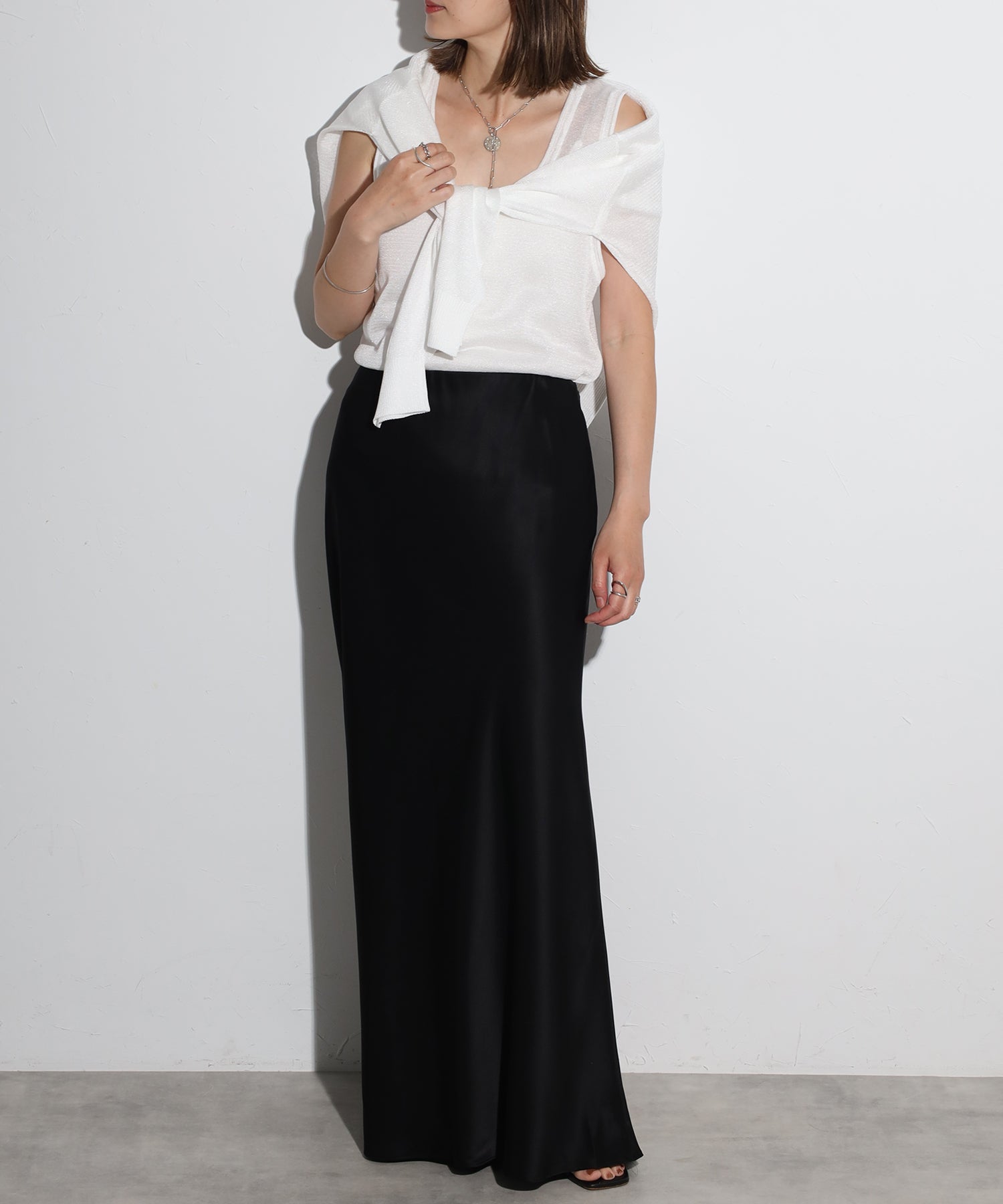 Bonjour Sagan Sheer Knit Tank