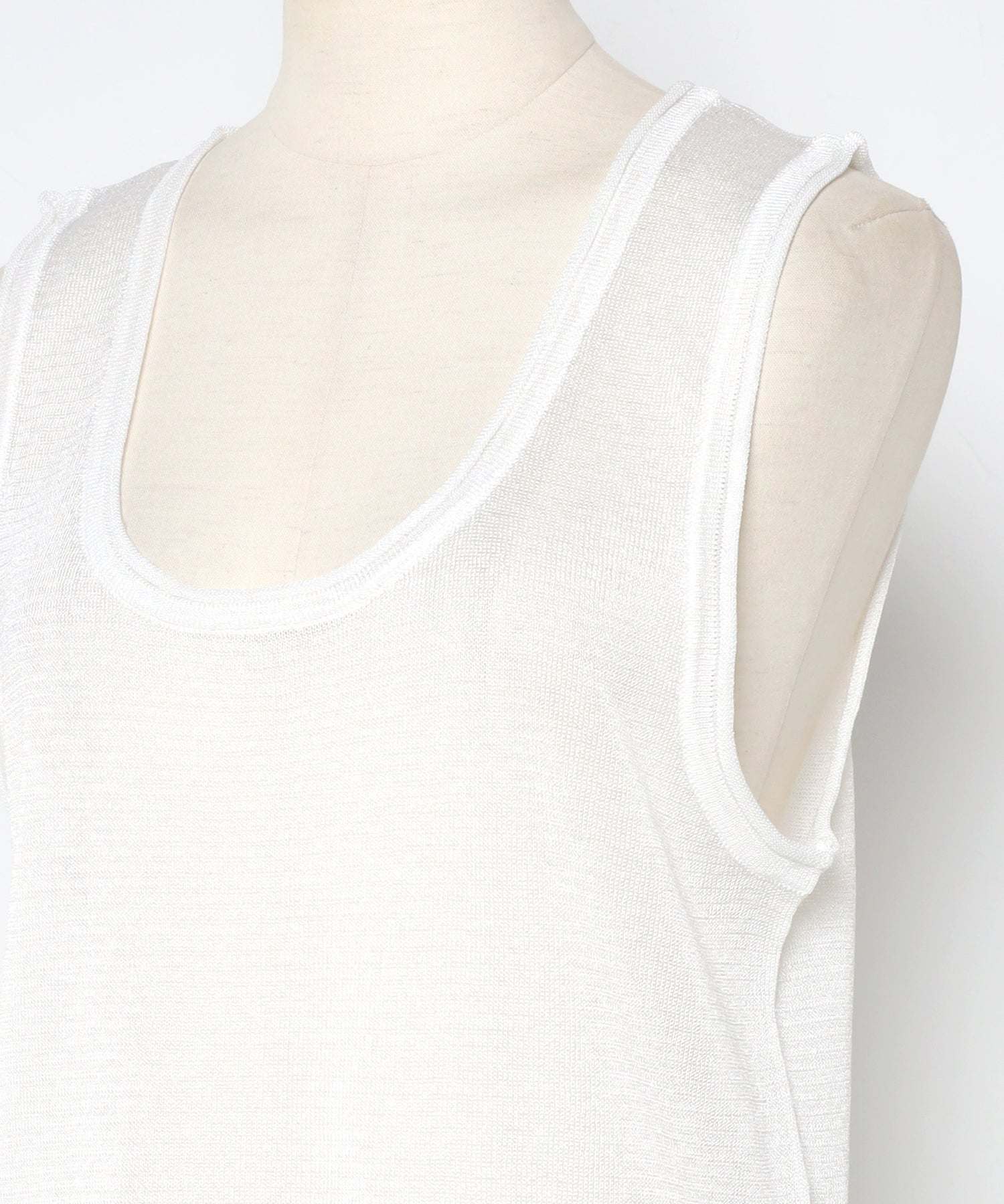 Bonjour Sagan Sheer Knit Tank