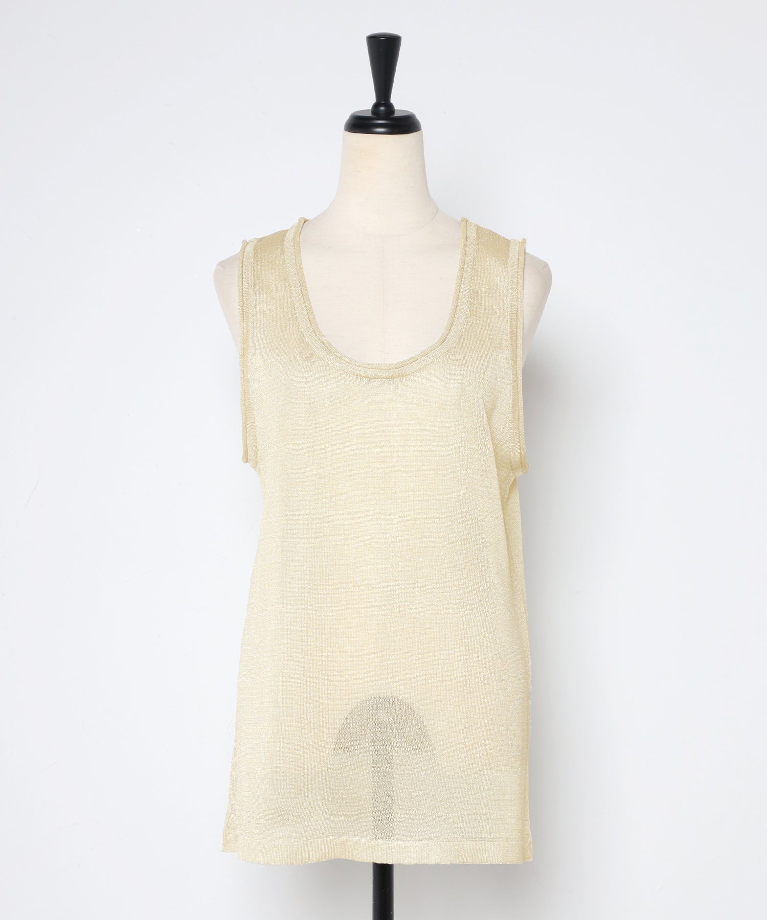 Bonjour Sagan Sheer Knit Tank