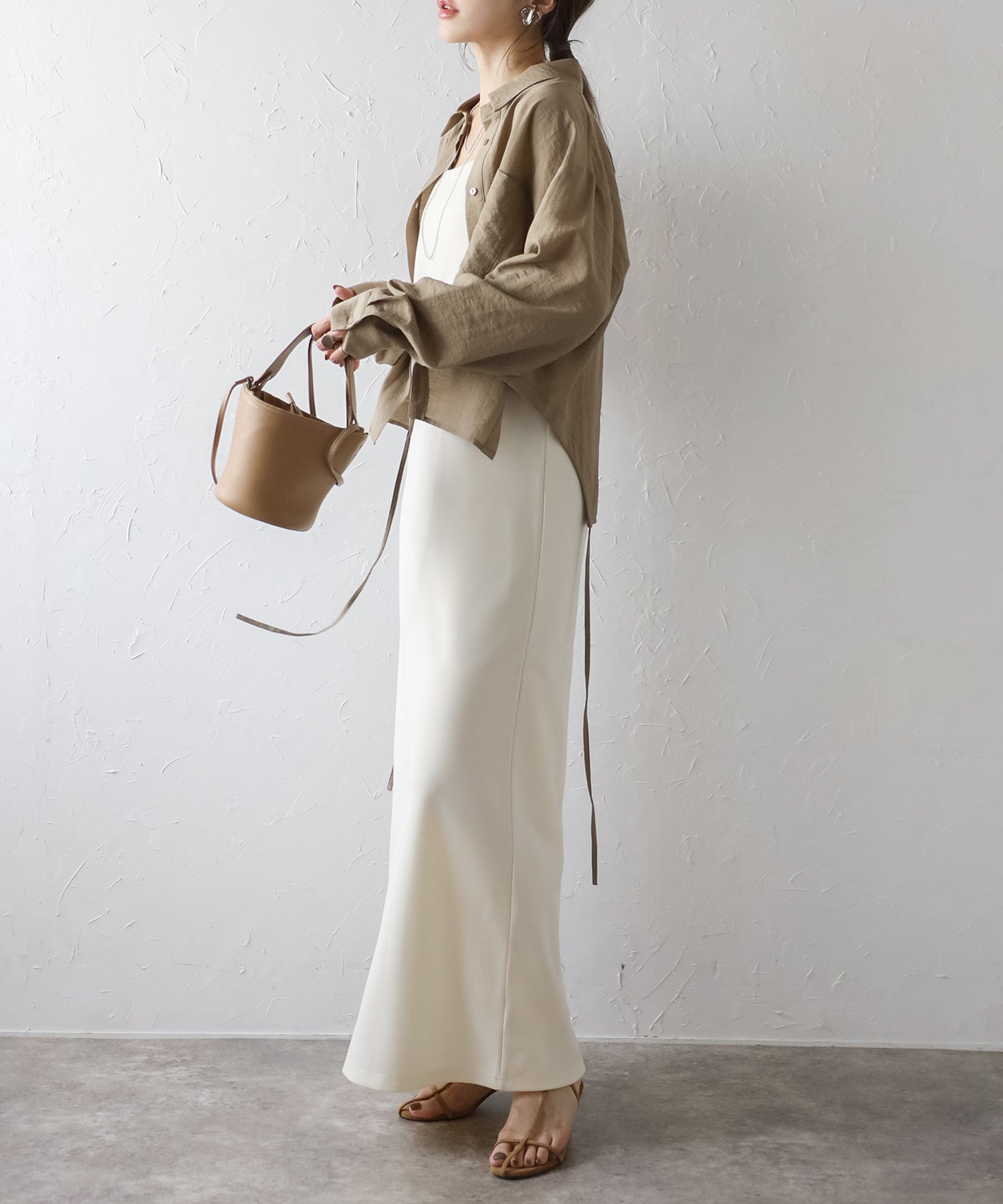 Bonjour Sagan Linen Blend Hold Lost Shirt