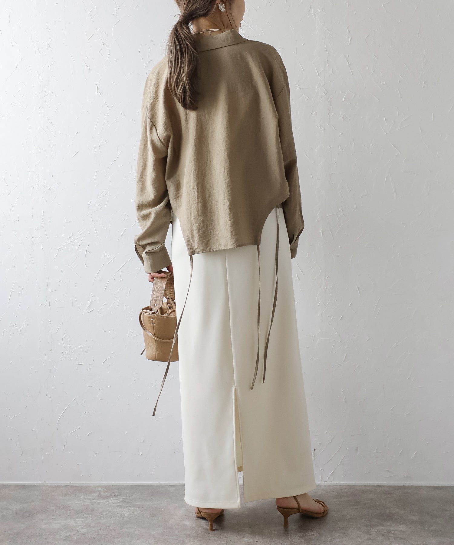 Bonjour Sagan Linen Blend Hold Lost Shirt
