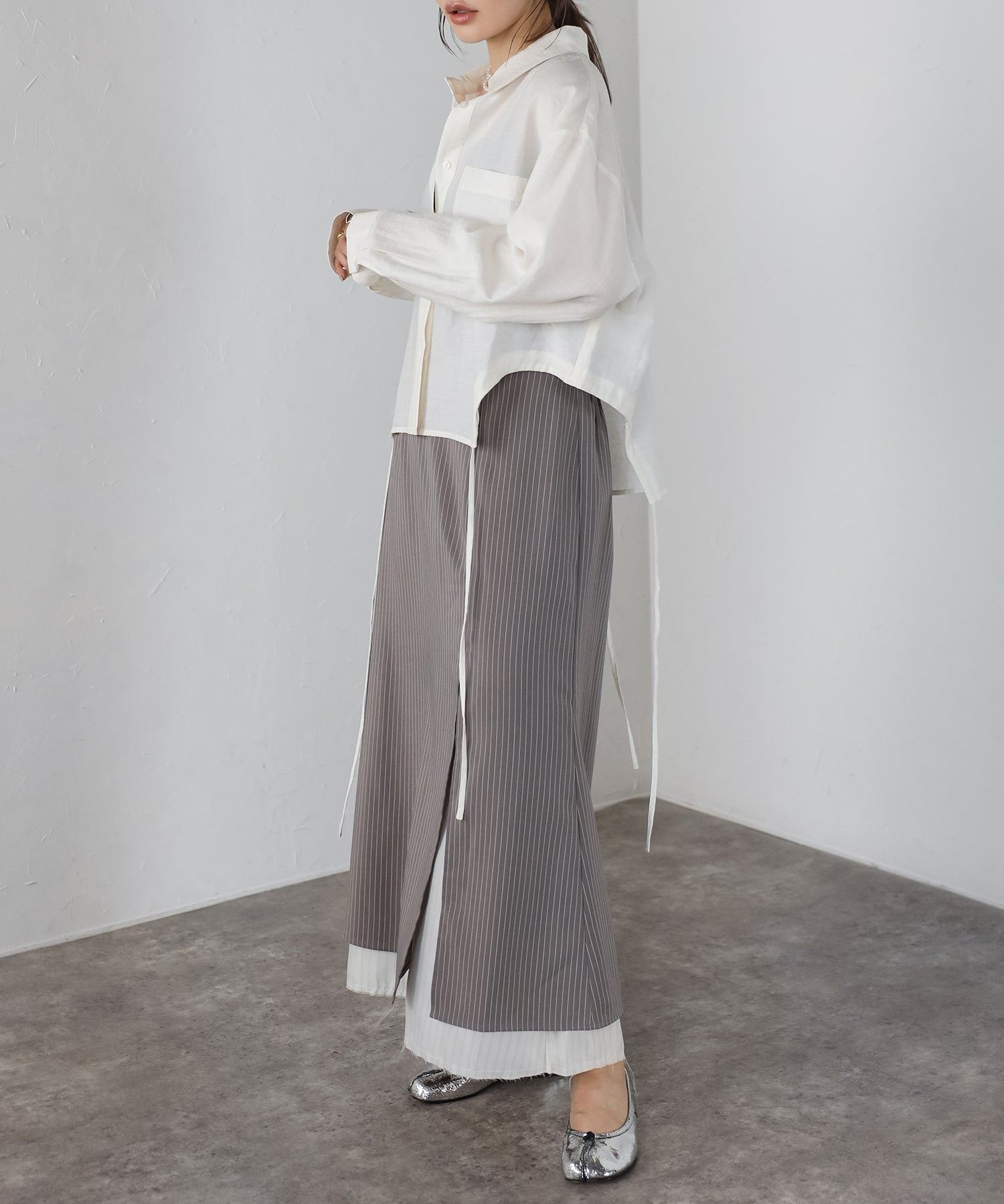 Bonjour Sagan Linen Blend Hold Lost Shirt