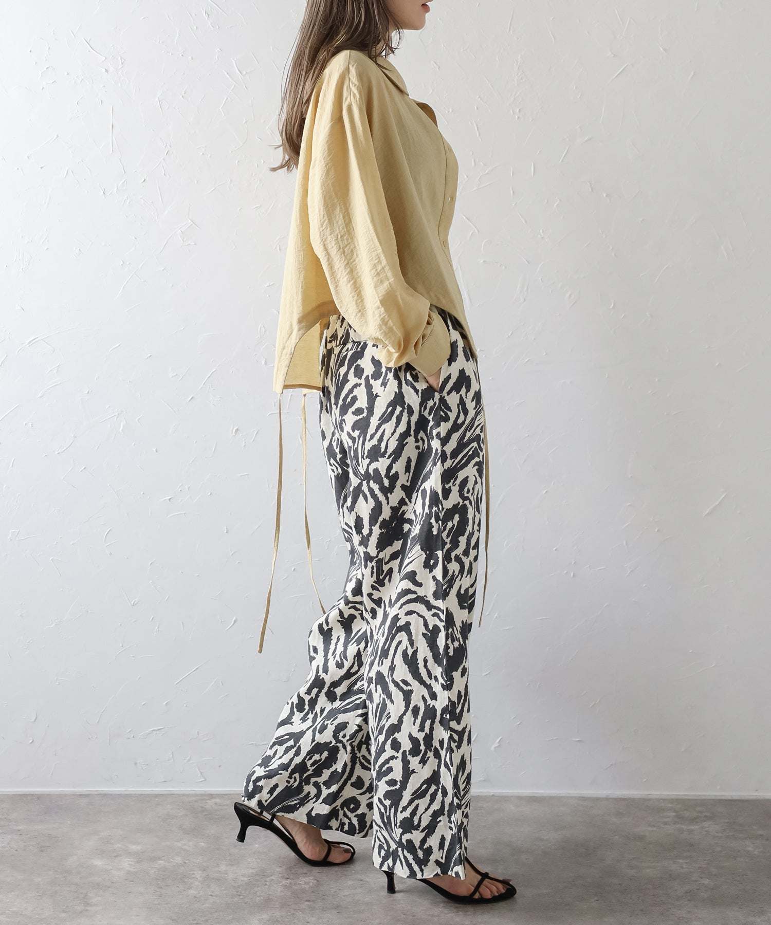 Bonjour Sagan Linen Blend Hold Lost Shirt
