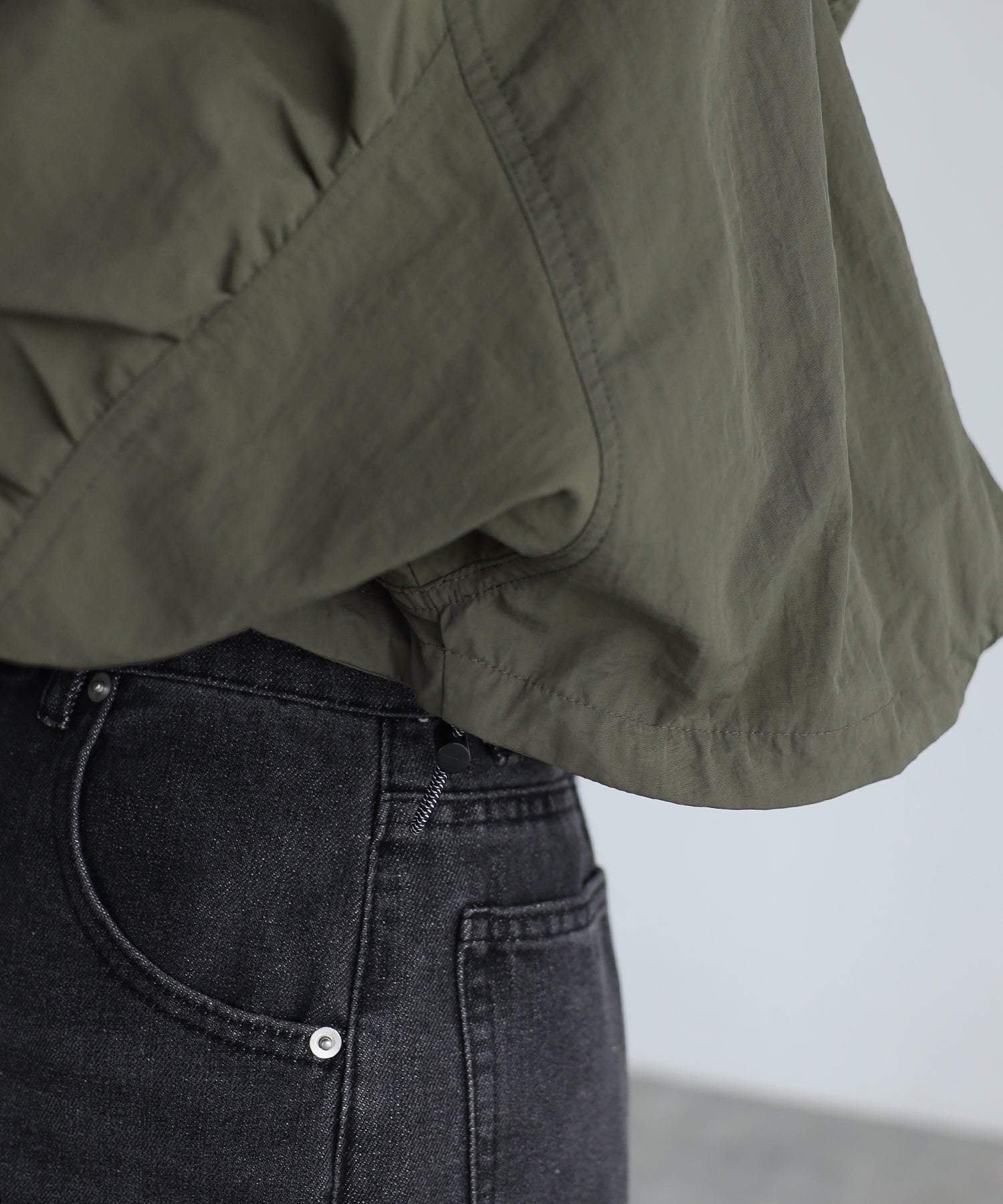 Bonjour Sagan Layered Wash Nylon Mountain Parka