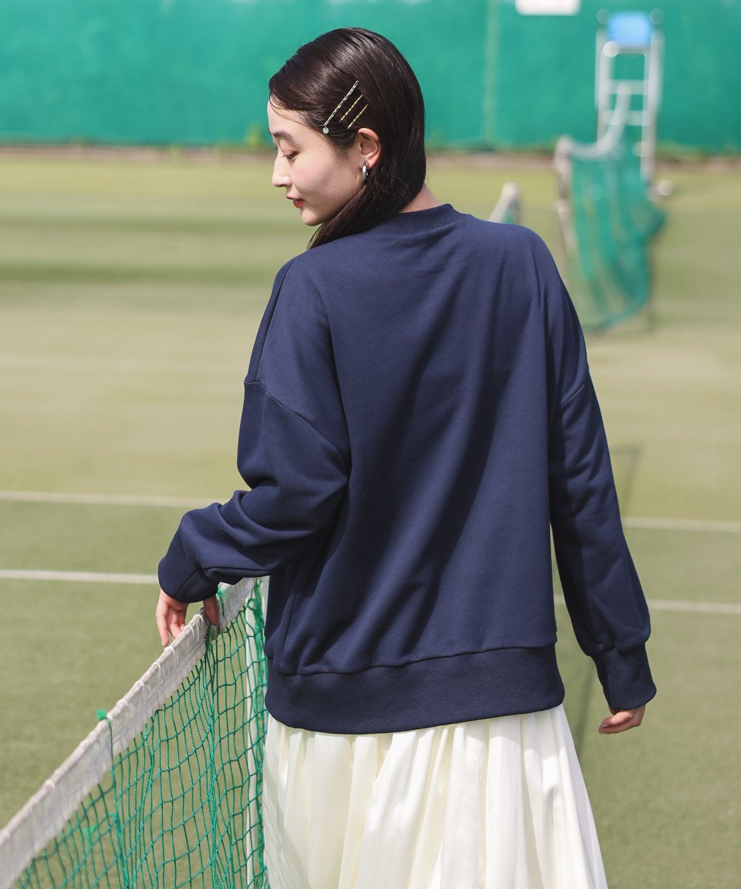 波恩茲爾·薩岡 BONJOUR SAGAN 遊戲標誌刺繡衛衣