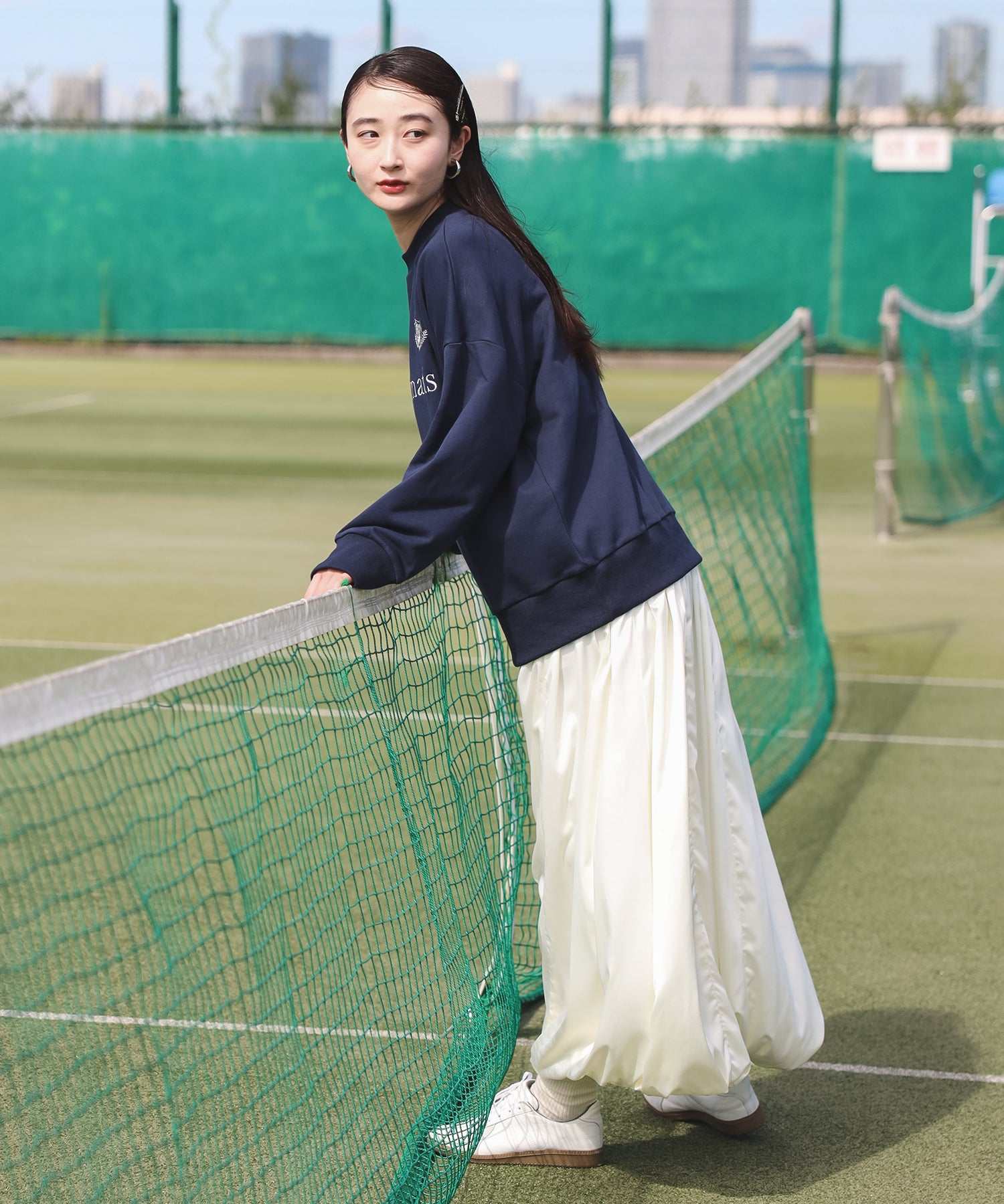 波恩茲爾·薩岡 BONJOUR SAGAN 遊戲標誌刺繡衛衣