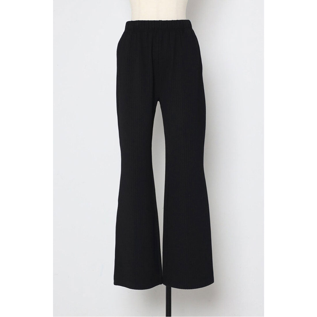 ボンジュールサガン BONJOUR SAGAN エンボスストライプイージーパンツ （DARK-GRAY） DARK-GRAY