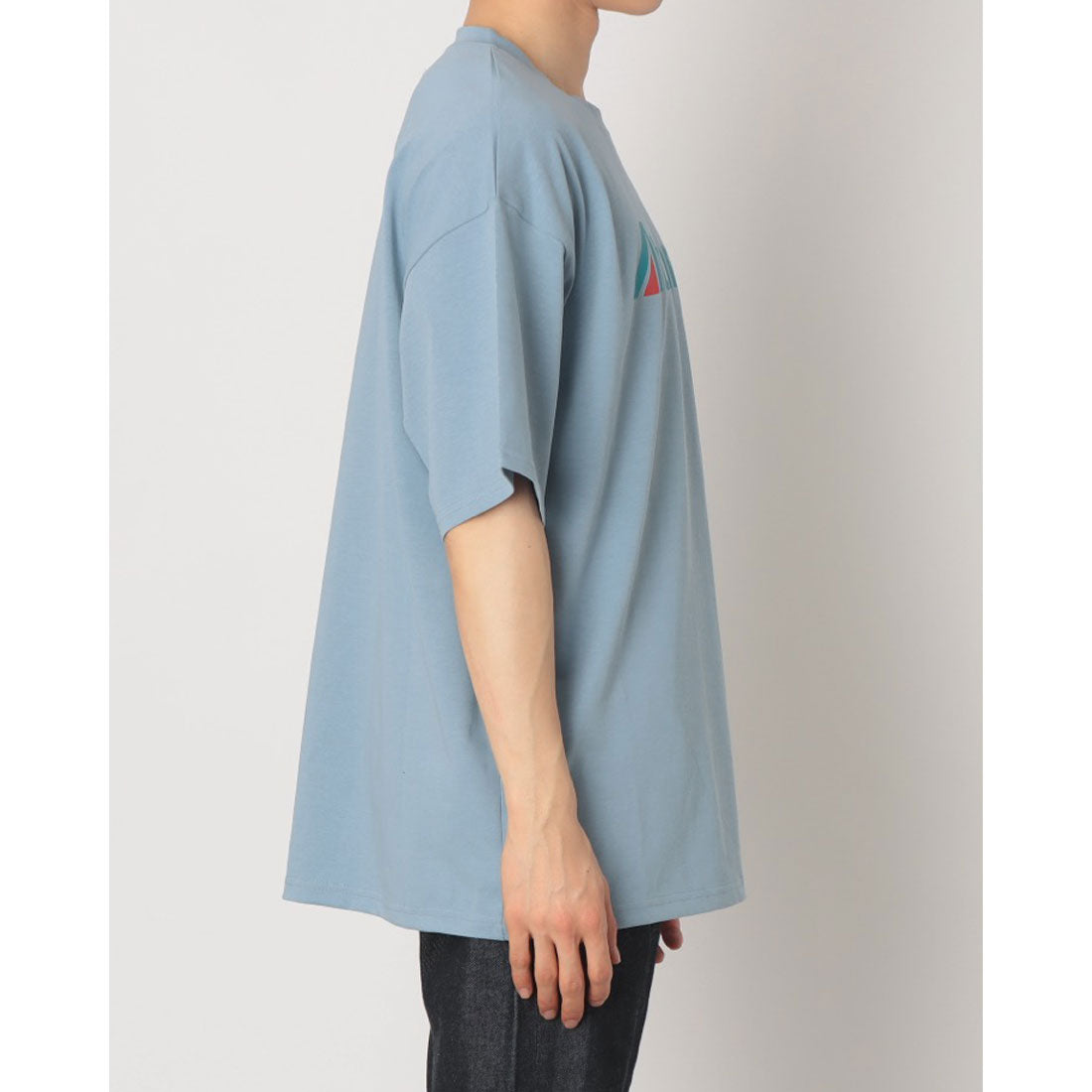 クレアーレ リノ CREARE -LINO- アトランタロゴプリントルーズTシャツ （ブルー） ブルー