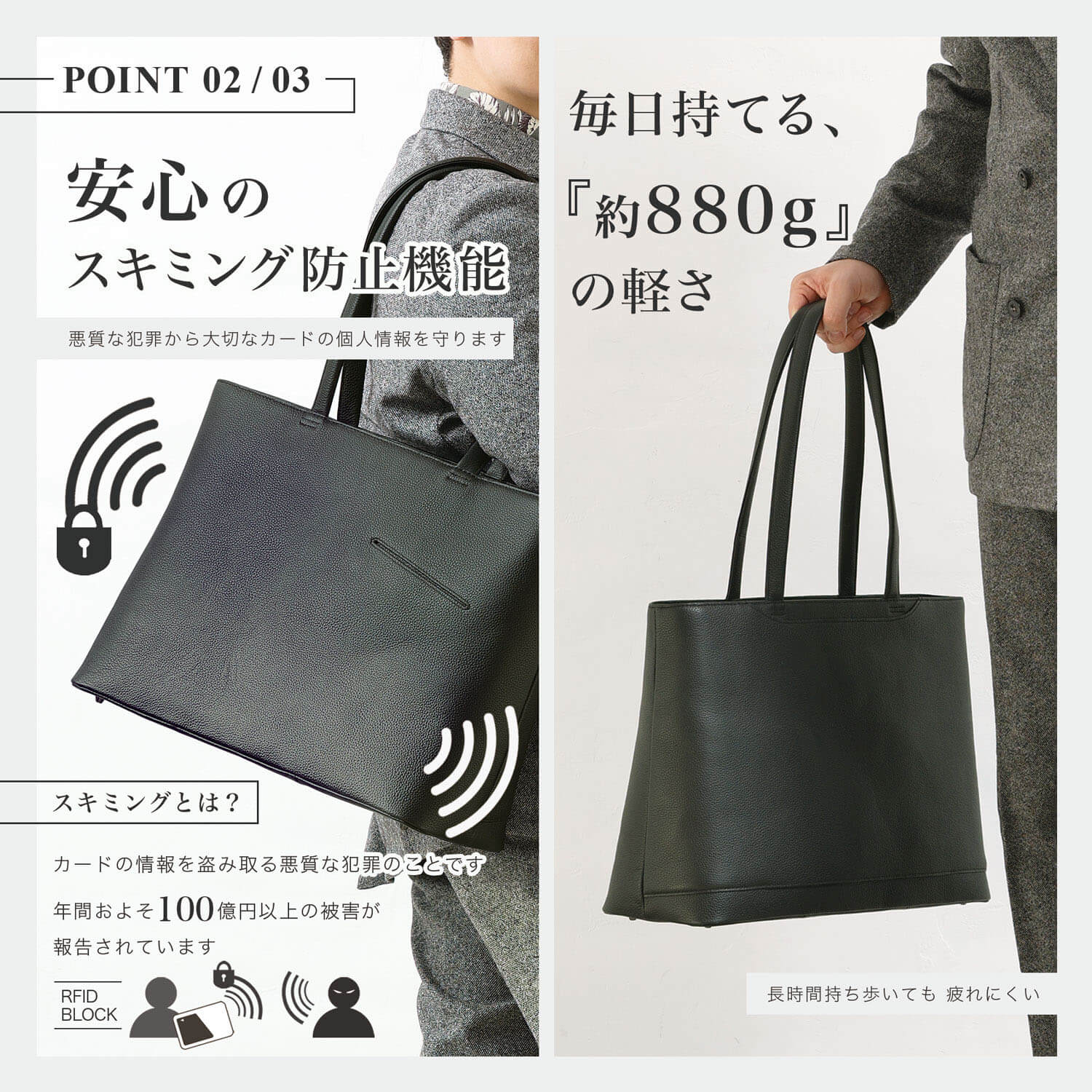 ブルーシンシア BLUE SINCERE 本革 シンプル 大容量 トートバッグ / terra - テラ - （ダークネイビー） ダークネイビー
