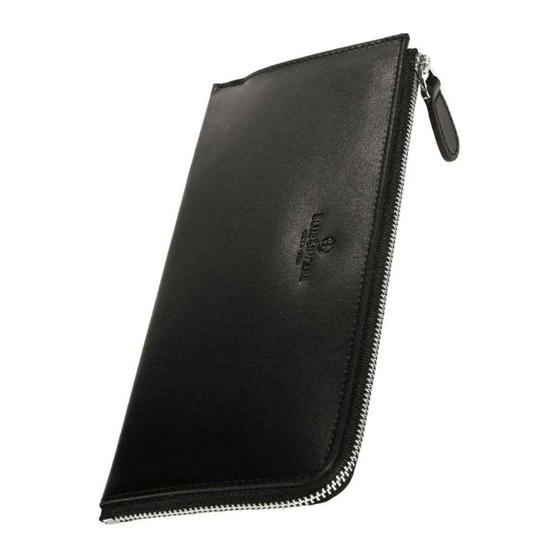 ブルーシンシア BLUE SINCERE イタリアンレザー 長財布 L字 本革 薄さ0.9cm スキミング防止 RFID メンズ （ロイヤルブラック） ロイヤルブラック