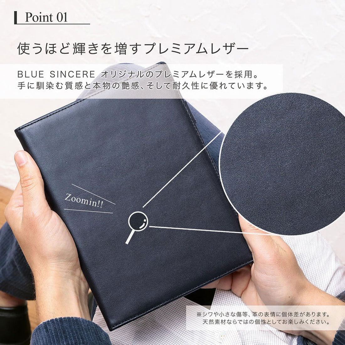 ブルーシンシア BLUE SINCERE ロデイアカバー a5 サイズ No16 プレミアムレザー ペンホルダー ポケット （レトロキャメル） レトロキャメル