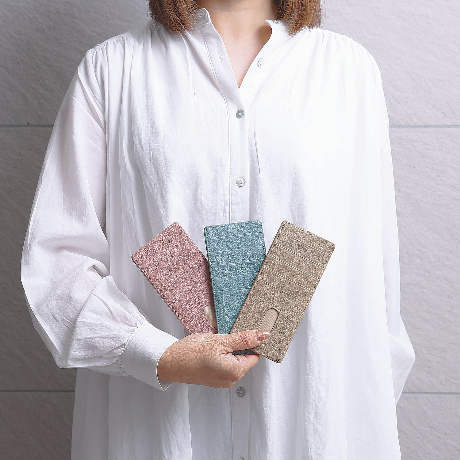 ブルーシンシア BLUE SINCERE 本革 薄型 インナーカードケース / Arrow - アロウ -（ダークブラウン） ダークブラウン