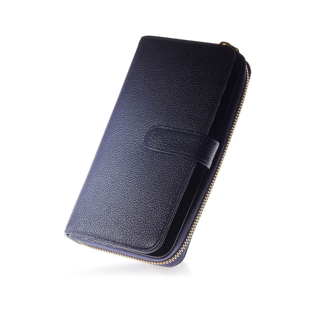 ブルーシンシア BLUE SINCERE 通帳も入る 長財布 メンズ 本革 大容量 カード30枚 RFID スキミングブロック （ダークネイビー） ダークネイビー