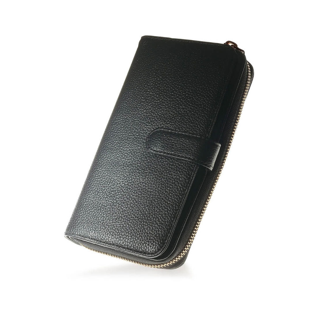 ブルーシンシア BLUE SINCERE 通帳も入る 長財布 メンズ 本革 大容量 カード30枚 RFID スキミングブロック （ロイヤルブラック） ロイヤルブラック
