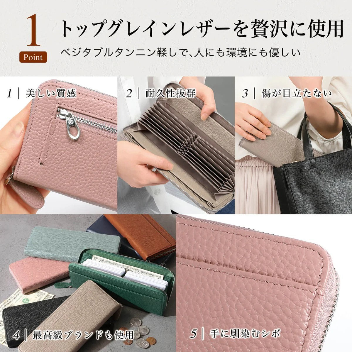 ブルーシンシア BLUE SINCERE カードケース レディース 大容量カード収納 本革 フラグメントケース （ディープグリーン） ディープグリーン