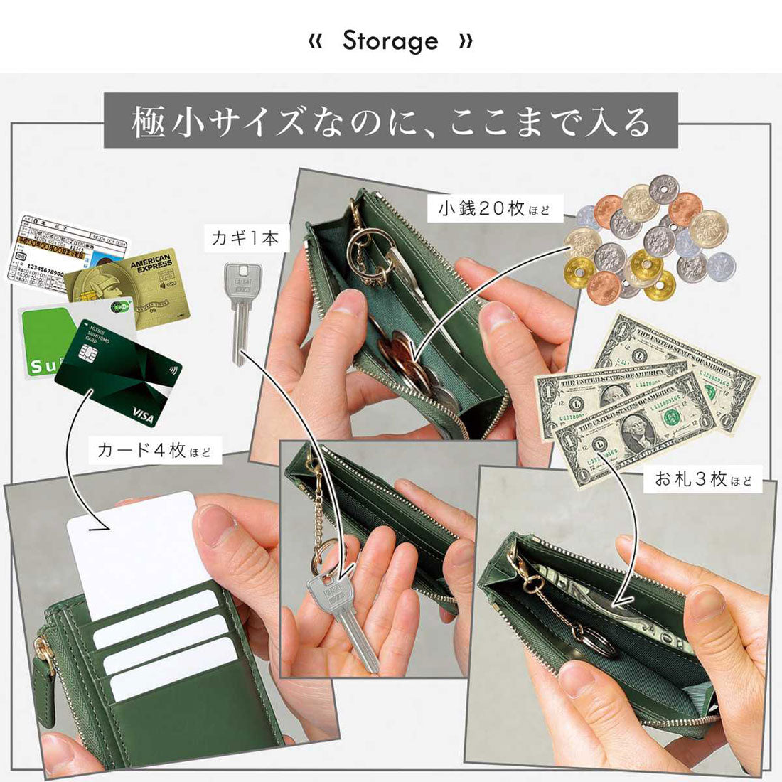 ブルーシンシア BLUE SINCERE スマート フラグメントケース イタリアンレザー （ダークネイビー） ダークネイビー