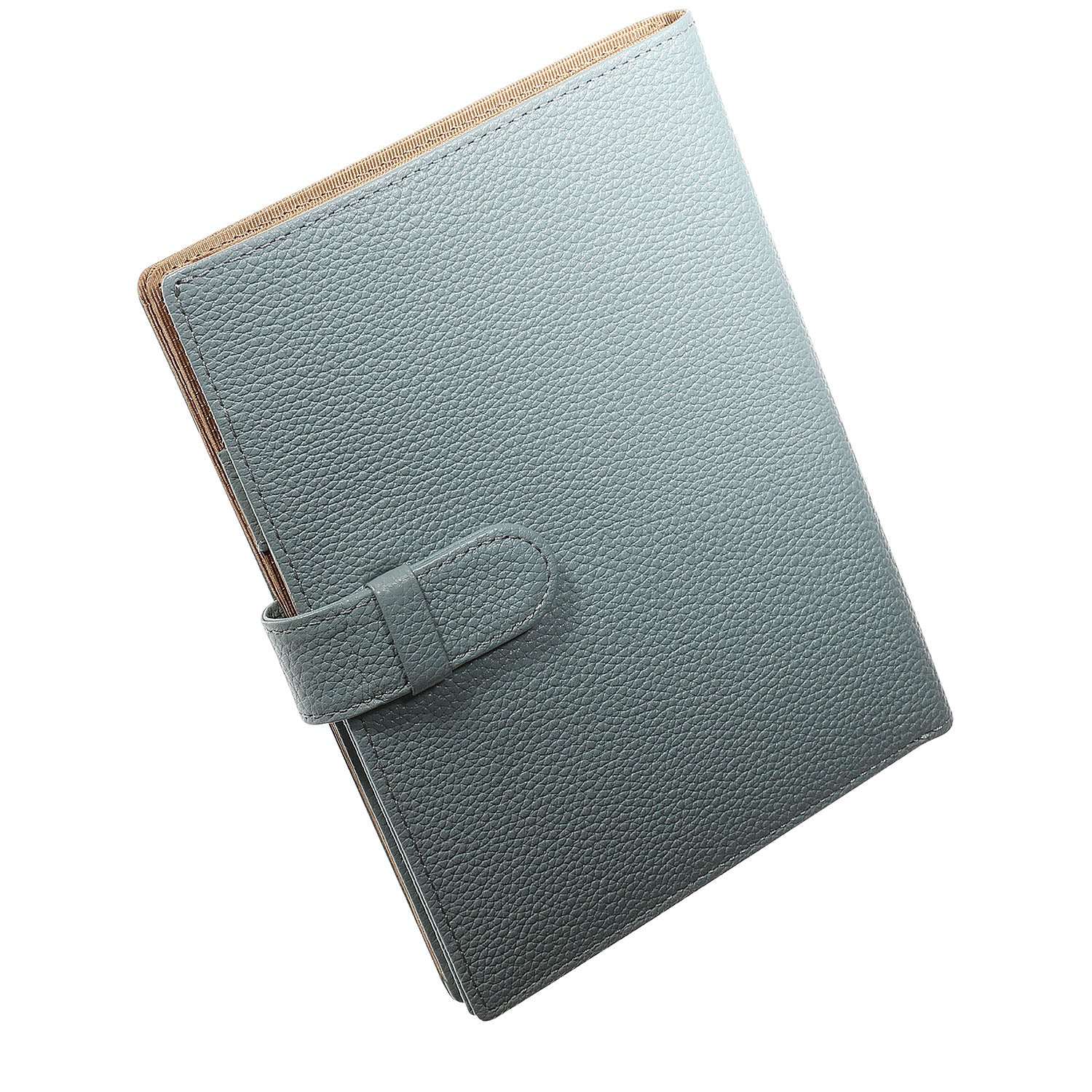 ブルーシンシア BLUE SINCERE 左利き用 お薬手帳ケース B5 本革 スキミング防止 （スカイブルー） スカイブルー