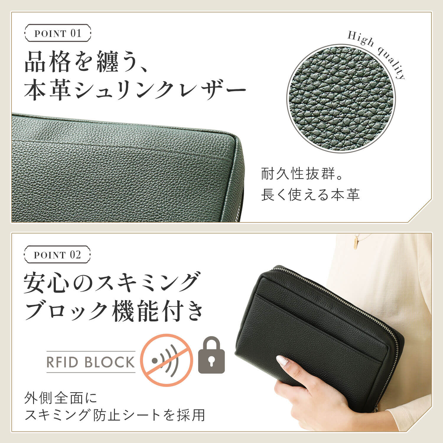 ブルーシンシア BLUE SINCERE 本革 印鑑4本入る じゃばら通帳ケース / Porta - ポルタ - （スカイブルー） スカイブルー