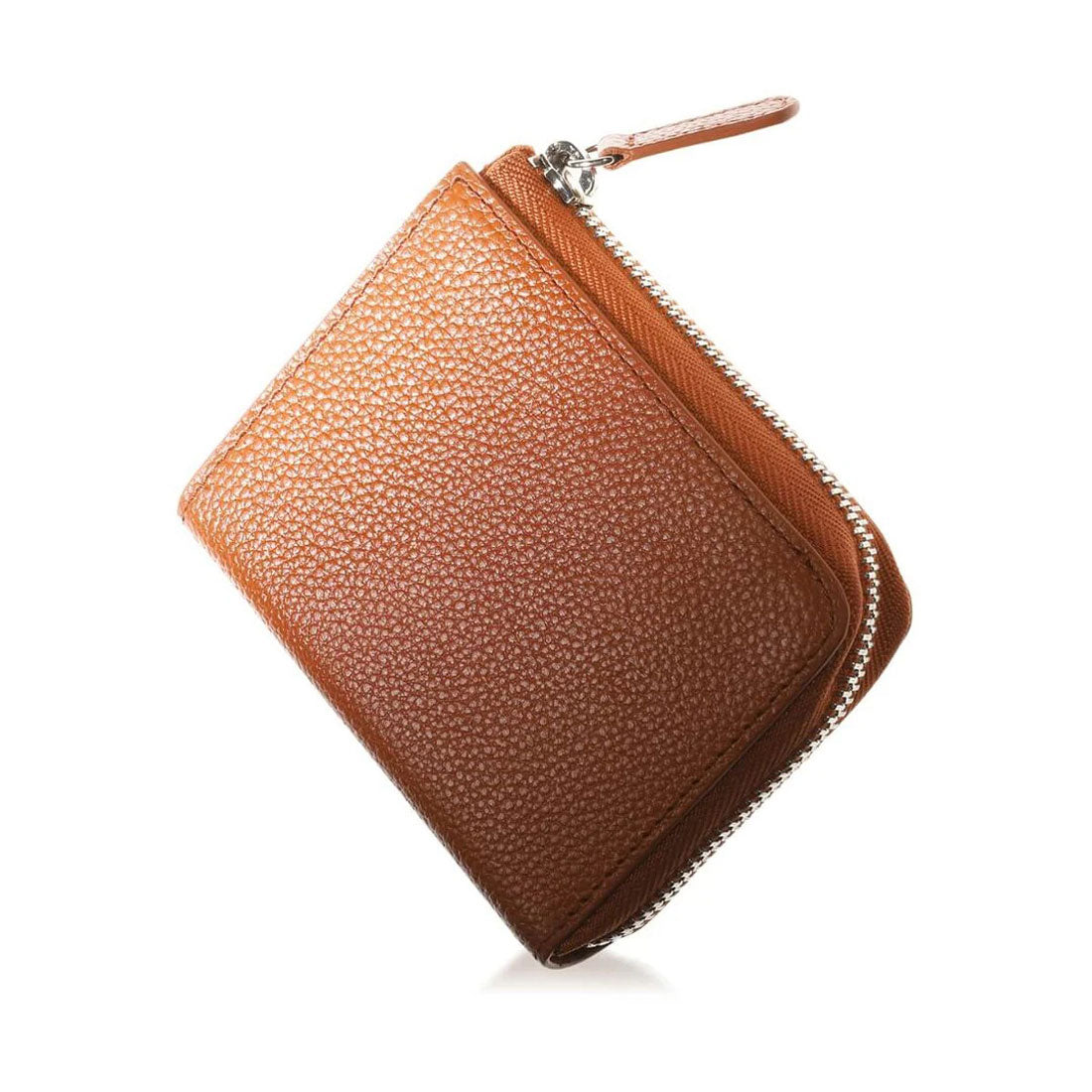 ブルーシンシア BLUE SINCERE 本革 ミニ財布 二つ折り 大容量 レディース RFID スキミングブロック カード15枚 （レトロキャメル） レトロキャメル