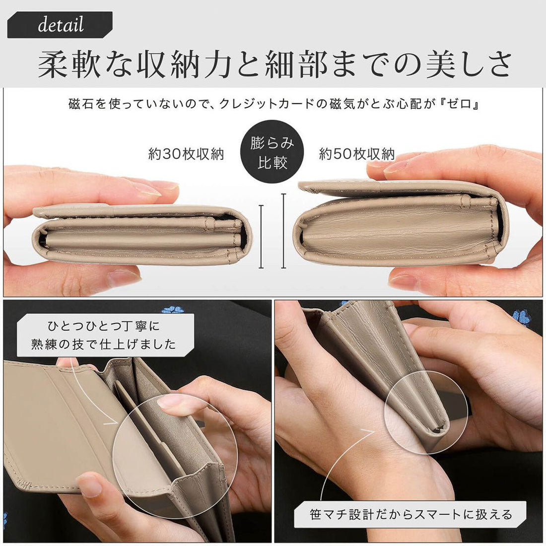 ブルーシンシア BLUE SINCERE 名刺入れ レディース 本革 50枚 大容量 仕分け可能 名刺ケース （スカイブルー） スカイブルー