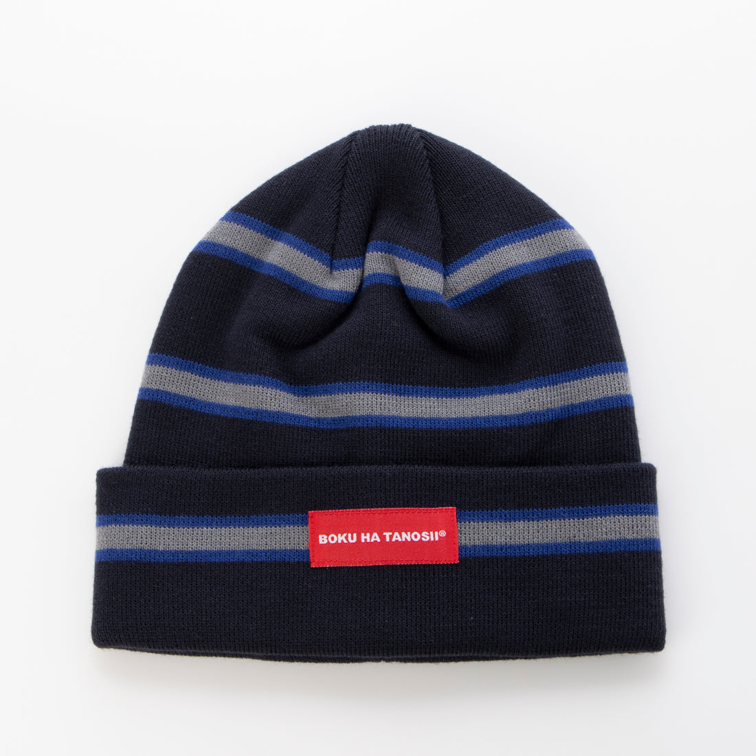 ボクハタノシイ BOKU HA TANOSII BOKU HA TANOS II BHT EX BORDER KNIT WATCH （NAVY） NAVY