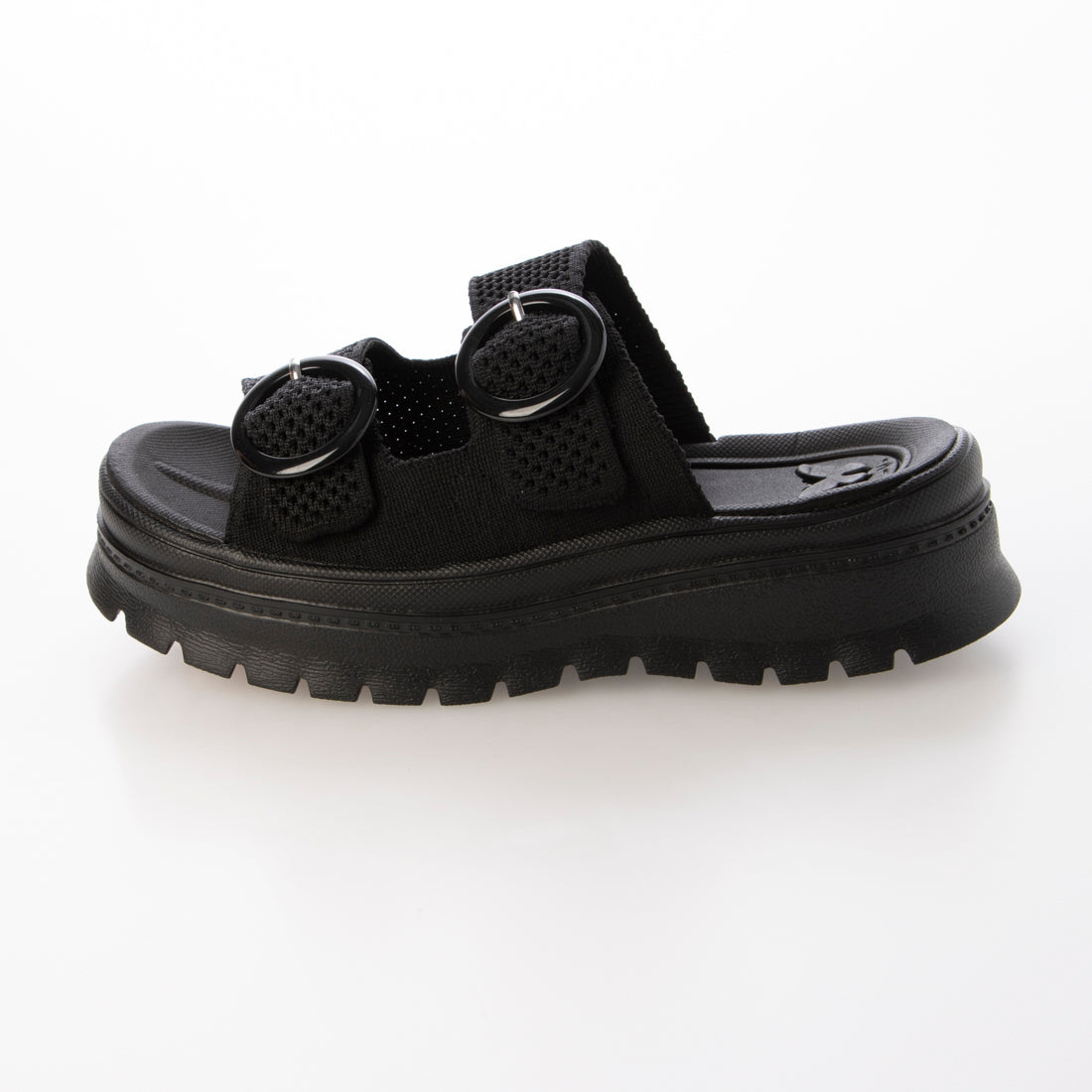 ブーケ BOUQET 軽量厚底ニットサンダル （BLK/BLK） BLK/BLK