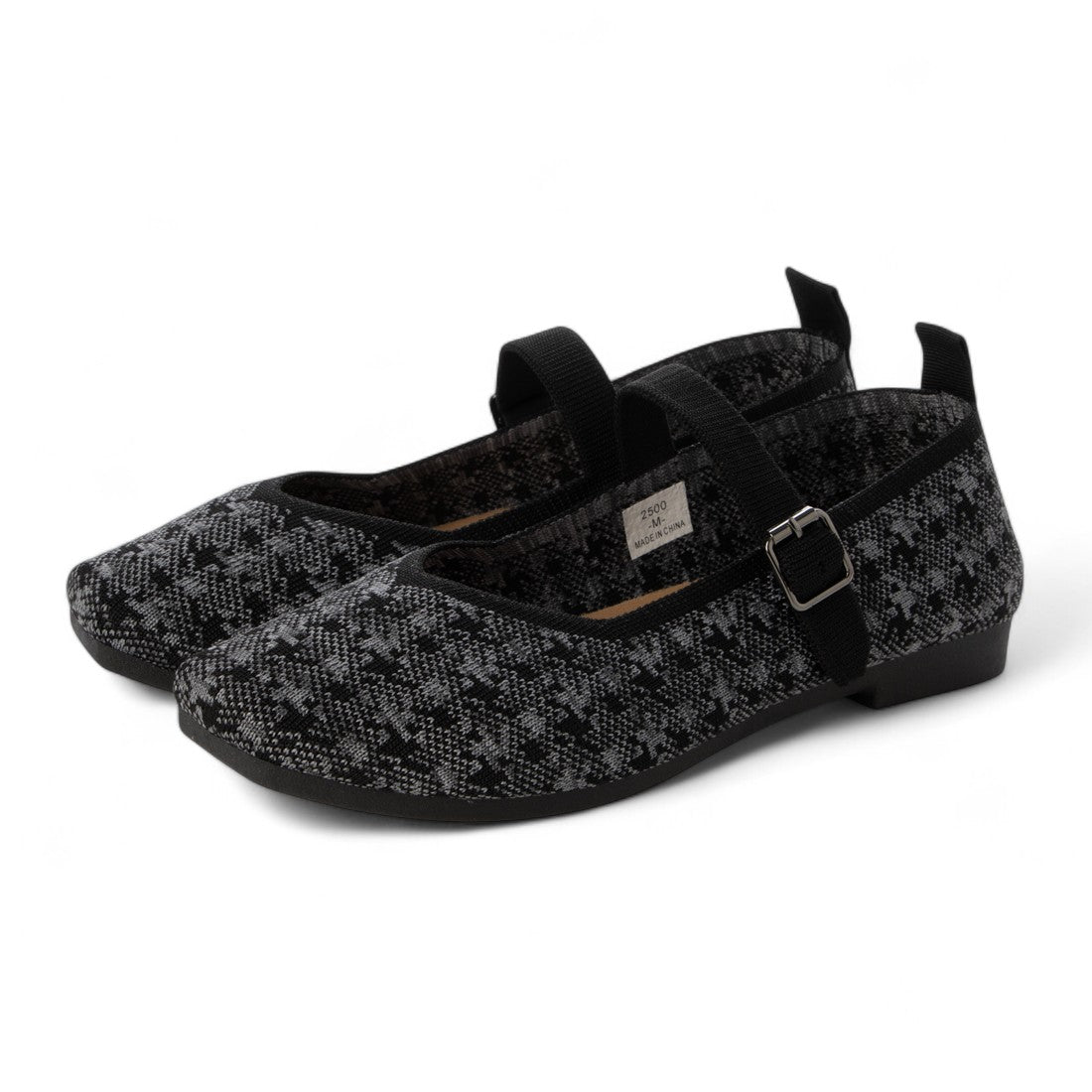 ブーケ BOUQET コウベルトニットパンプス （BLK/WHT） BLK/WHT