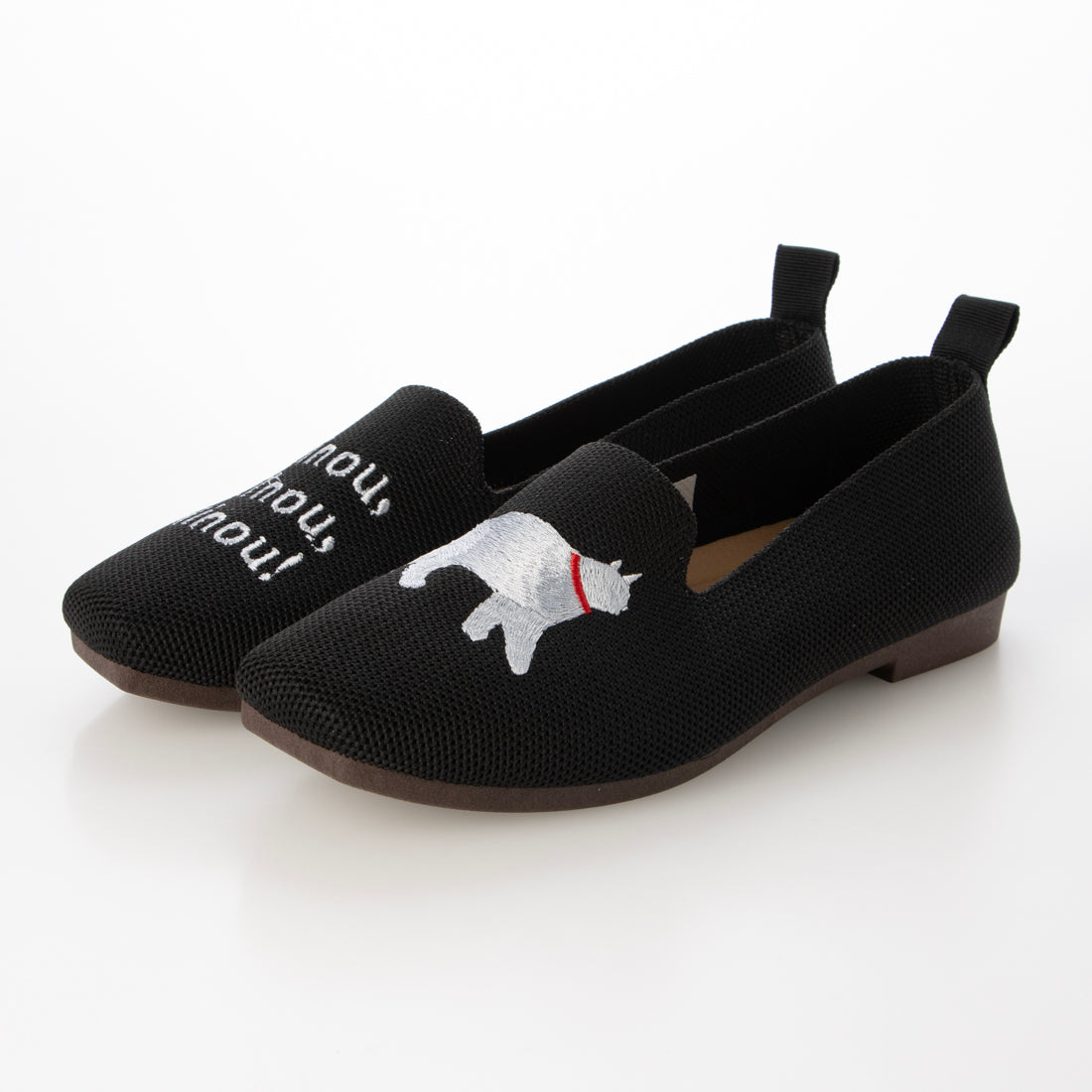 ブーケ BOUQET ネコニットパンプス （BLK） BLK