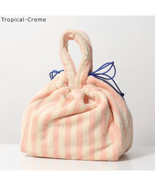 ボングスタ BONGUSTA BONGUSTA ハンドバッグ NARAM HANDBAG レディース タオル地 （Tropical-Creme/ピンク他） Tropical-Creme/ピンク他