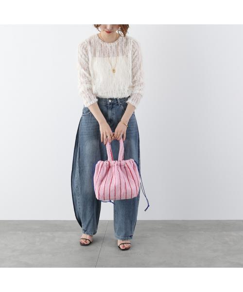 ボングスタ BONGUSTA BONGUSTA ハンドバッグ NARAM HANDBAG レディース タオル地 （Tropical-Creme/ピンク他） Tropical-Creme/ピンク他