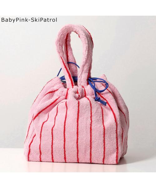 ボングスタ BONGUSTA BONGUSTA ハンドバッグ NARAM HANDBAG レディース タオル地 （Tropical-Creme/ピンク他） Tropical-Creme/ピンク他