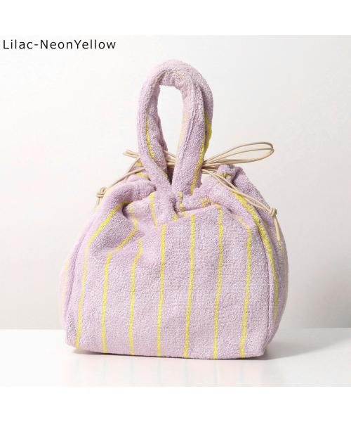 ボングスタ BONGUSTA BONGUSTA ハンドバッグ NARAM HANDBAG レディース タオル地 （Tropical-Creme/ピンク他） Tropical-Creme/ピンク他