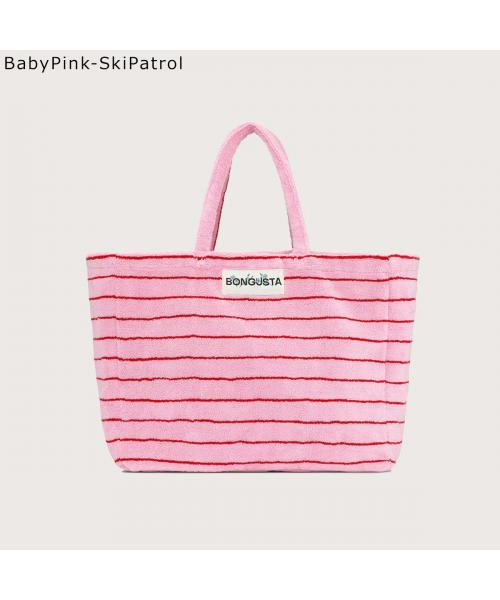 ボングスタ BONGUSTA BONGUSTA トートバッグ NARAM WEEKEND BAG （BabyPink-SkiPatrol） BabyPink-SkiPatrol