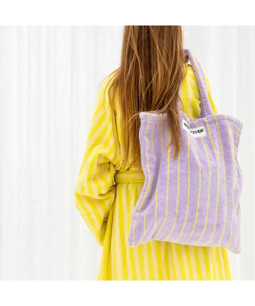 ボングスタ BONGUSTA BONGUSTA トートバッグ NARAM TOTEBAG ストライプ （Camel-Ultramarine） Camel-Ultramarine
