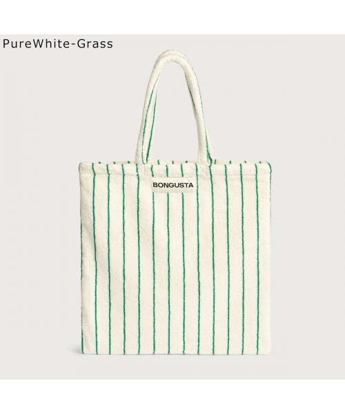 ボングスタ BONGUSTA BONGUSTA トートバッグ NARAM TOTEBAG ストライプ （Camel-Ultramarine） Camel-Ultramarine