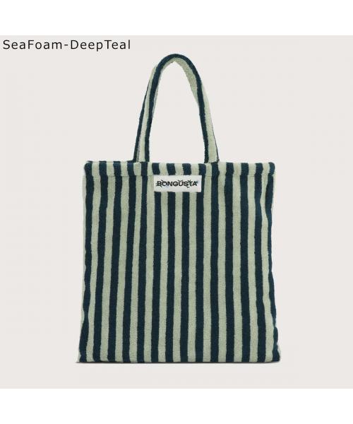 ボングスタ BONGUSTA BONGUSTA トートバッグ NARAM TOTEBAG ストライプ （Camel-Ultramarine） Camel-Ultramarine