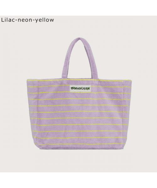 ボングスタ BONGUSTA BONGUSTA トートバッグ NARAM WEEKEND BAG （Lilac-neon-yellow） Lilac-neon-yellow