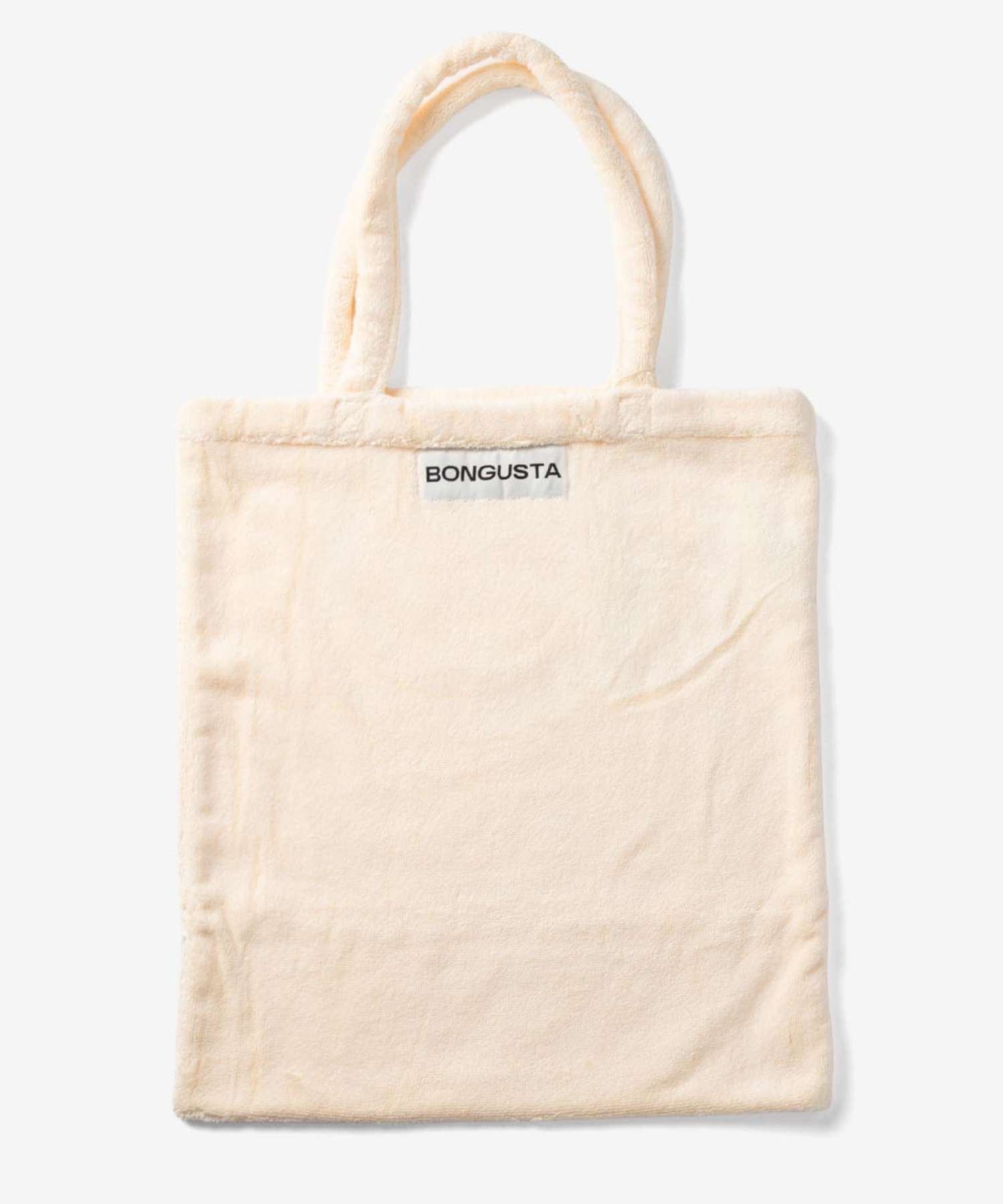 ボングスタ BONGUSTA ボングスタ BONGUSTA NARAM TOTEBAG SMALL ナラム トートバッグ スモール トートバッグ タオル地 レディース バッグ （VANILLA） VANILLA