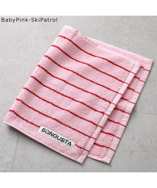 ボングスタ BONGUSTA BONGUSTA タオル NARAM GUEST TOWELS 30×50 （BabyPink-SkiPatrol） BabyPink-SkiPatrol