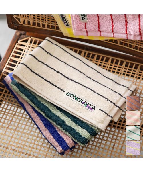 ボングスタ BONGUSTA BONGUSTA タオル NARAM GUEST TOWELS 30×50 （BabyPink-SkiPatrol） BabyPink-SkiPatrol